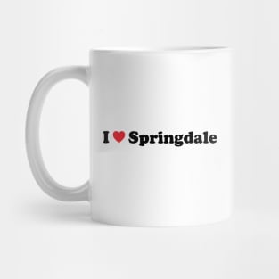 I Love Springdale Mug